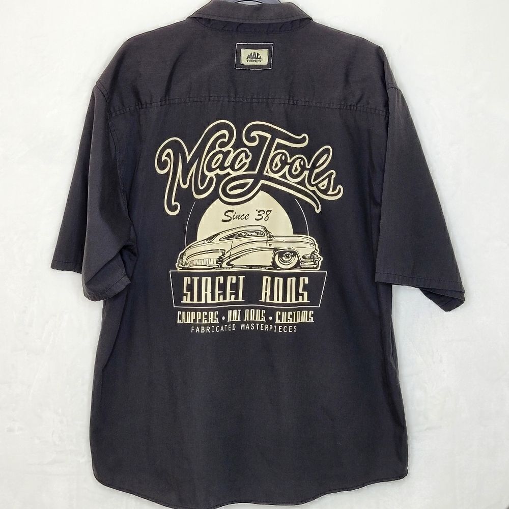 Mac Tools Street Rods Button Down Shirt Size 2X - Picture 6 of 6